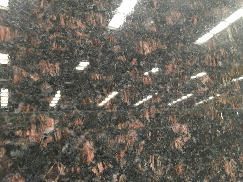 tan brown granite surface