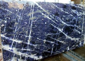 Blue Sodalite Granite Slab 2