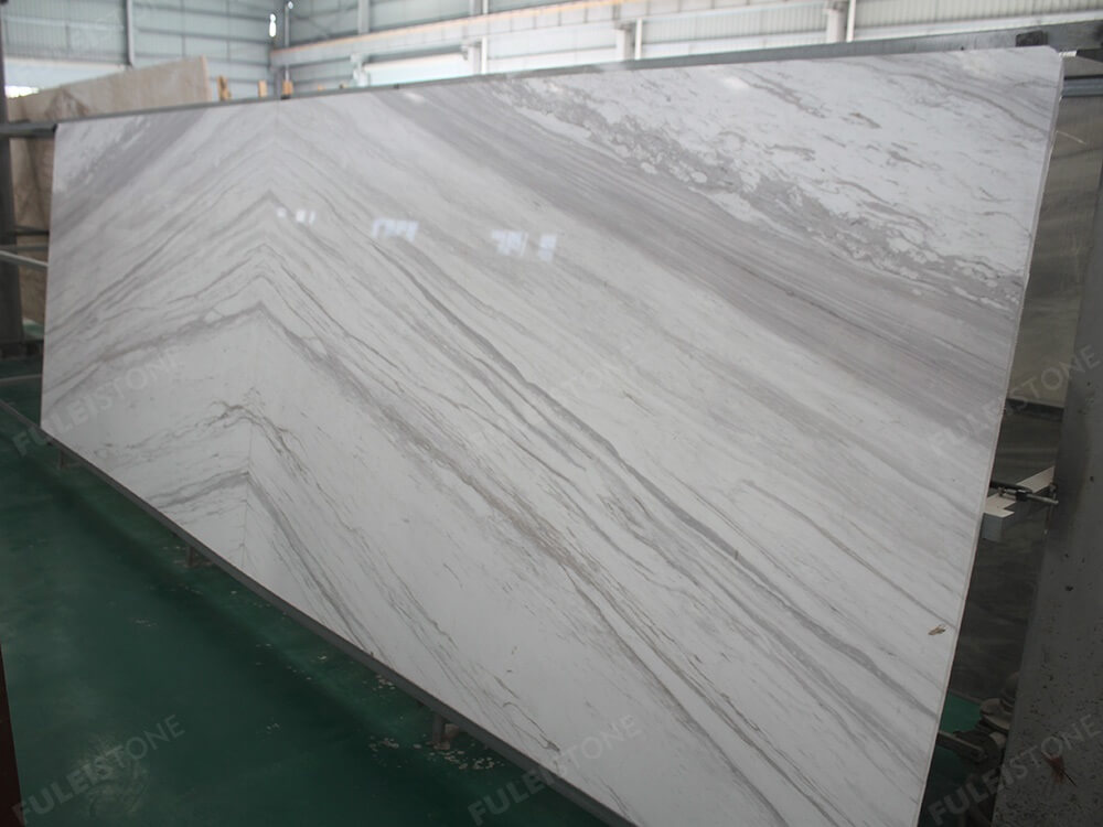 Bookmatch Volakas White Marble