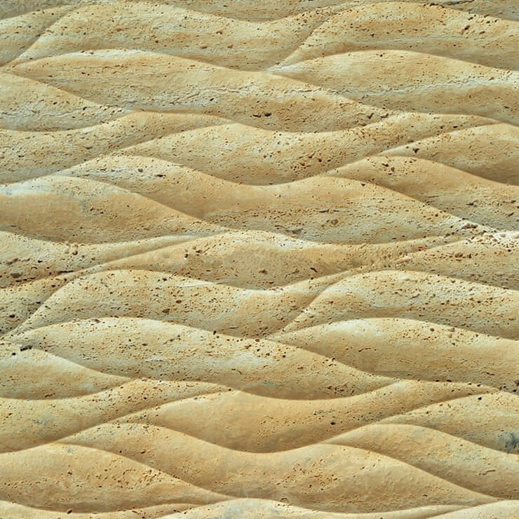 Travertine 3D Carven Marble Tile Style (1)