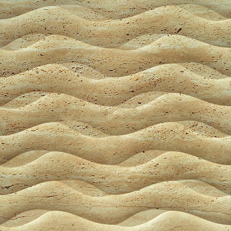 Travertine 3D Carven Marble Tile Style (3)