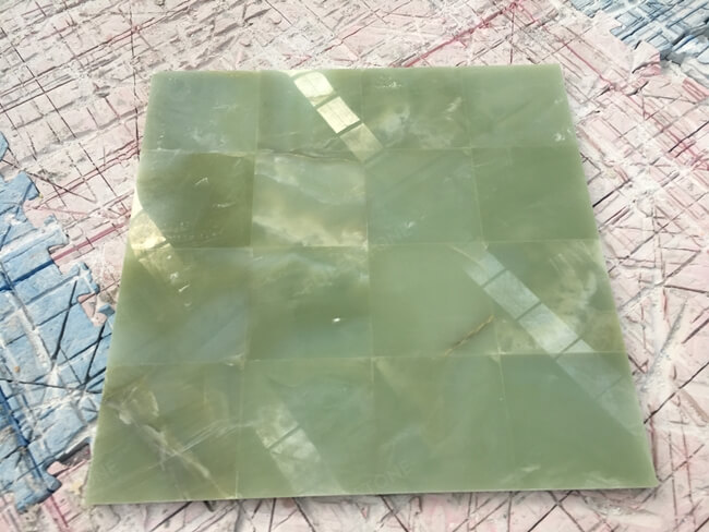 green onyx tiles
