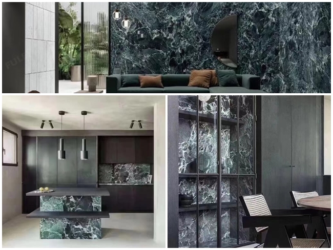 Verde Alpi Marble for Interior Decoration