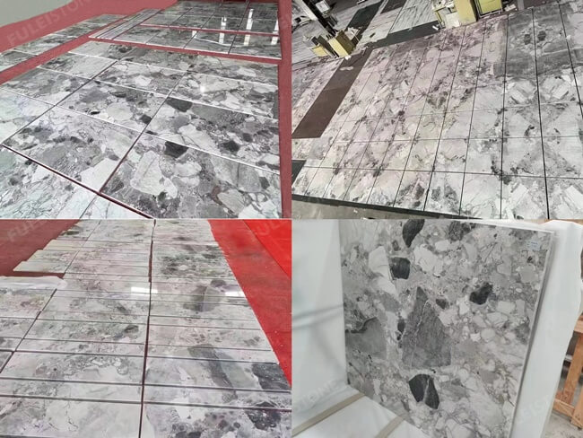 Customized Ceppo Bianco Marble Tiles
