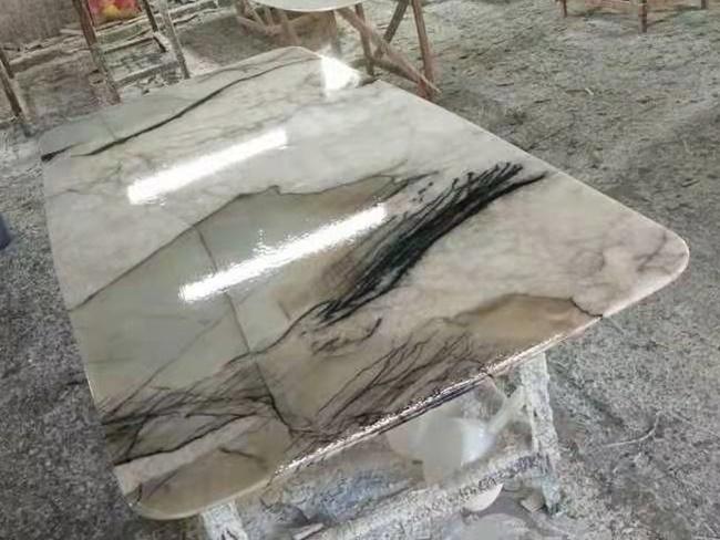 Cristallo Tiffany Quartzite table tops