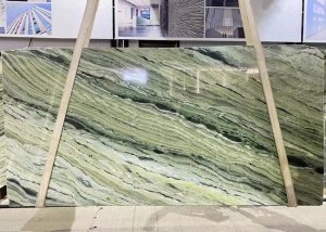 River Jade Marble big slabs with sloping veins