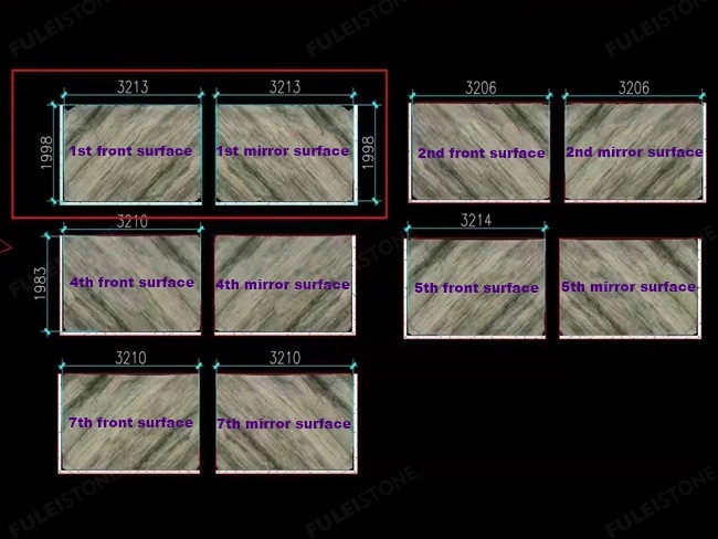 Alexandrita quartzite layout scan pictures