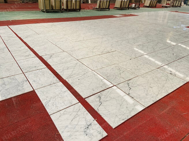 statuarietto marble tiles layout for floor