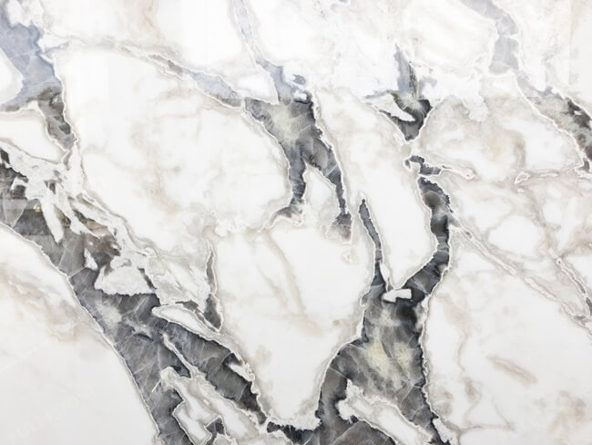 Dover White Marble close up