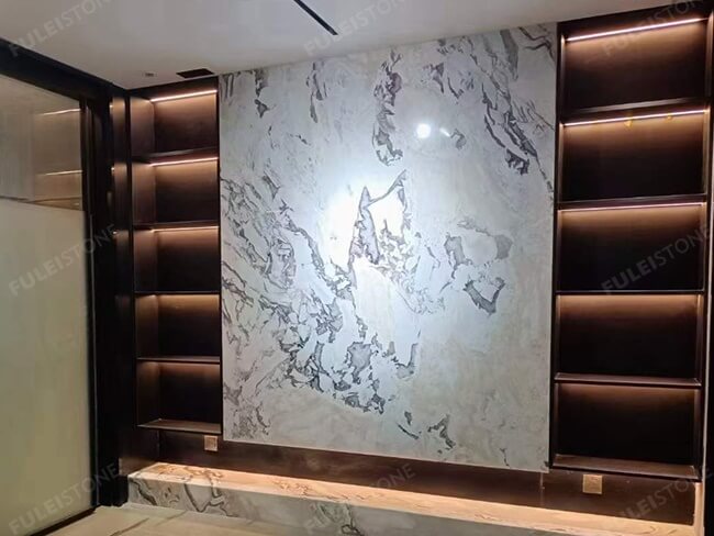 Dover White Marble for wall decoration