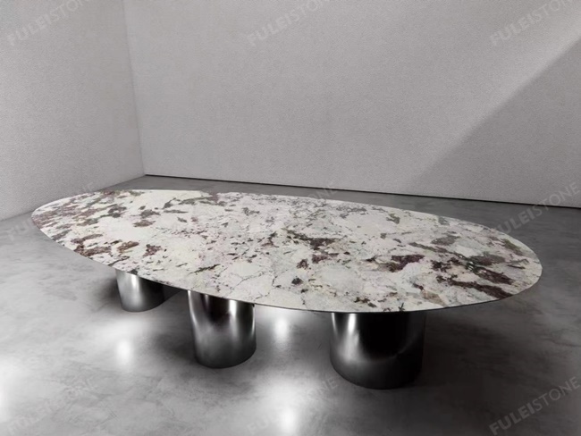 Bianco Typhoon Granite table top special sharp