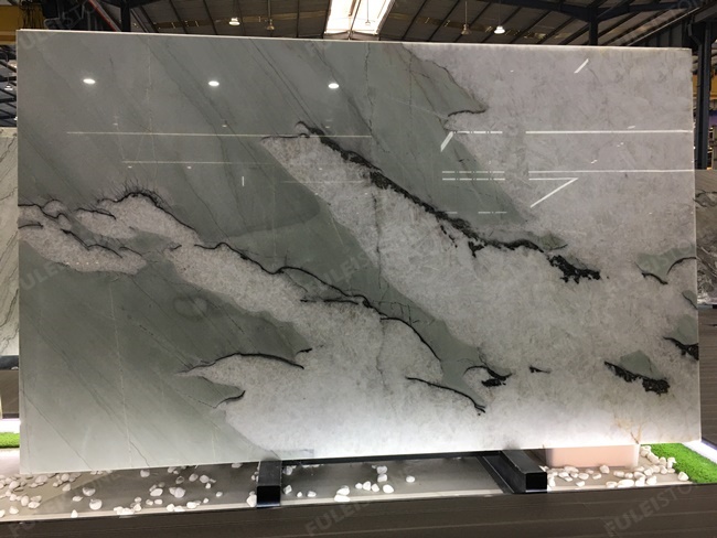 Cristallo Tiffany Quartzite top quality slabs