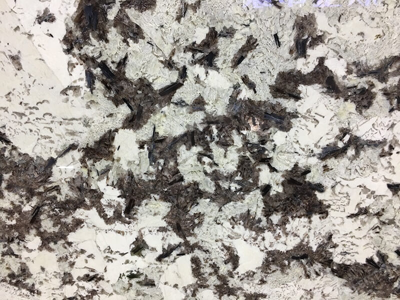 texture of tourmaline granite