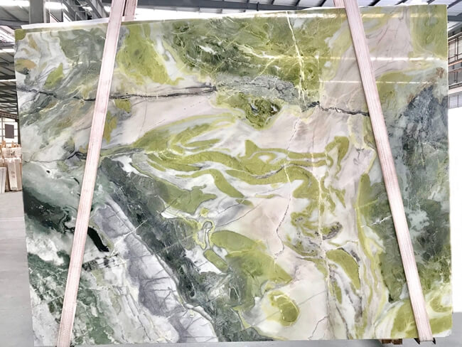 Dreaming Green Marble Polished