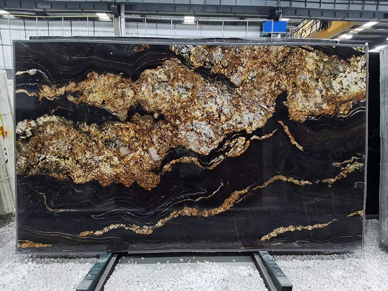 black fusion granite slab (1)