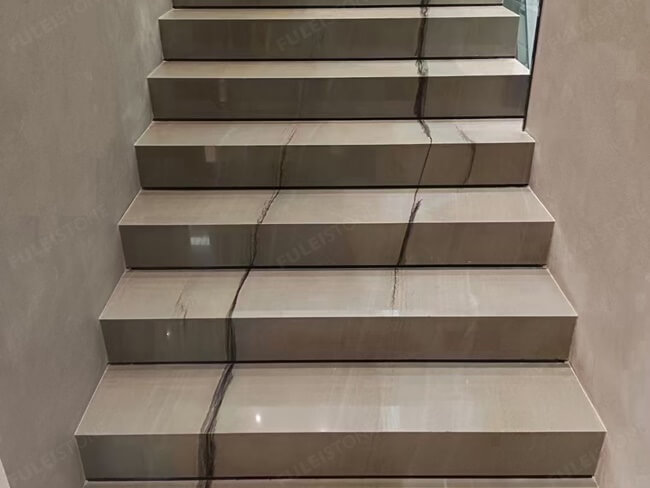 Metallo Vintage Quarzite stairs