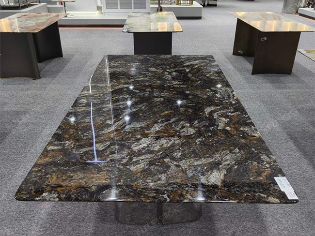 Metallic granite table (2)