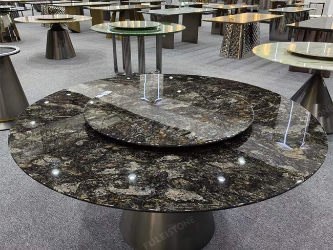 Metallic granite table (4)